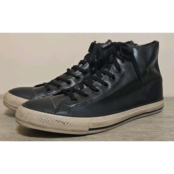 Converse Other - Converse Chuck Taylor Black/Beige Waterproof High Top Sneaker 149458C Men's 11.5
